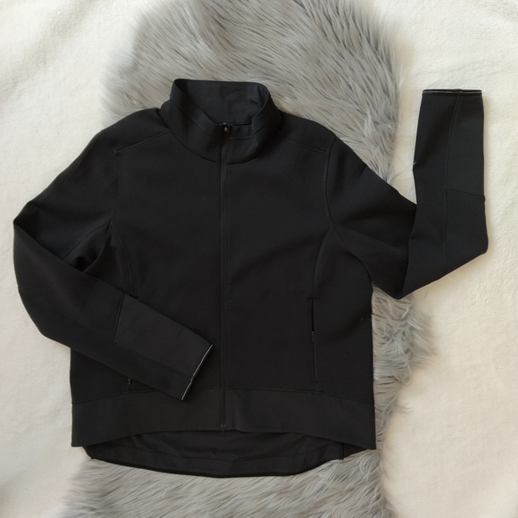 lululemon athletica Jackets & Blazers - Lululemon full zip black jacket size 12